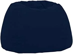 Regal In House Velvet Bean Bag Chair Small - Dark Blue
