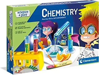 Clementoni Science & Play (Scientific Laboratory) - Chemistry Set - For Ages 8 Years Old