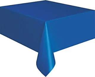 غطاء طاولة أزرق ملكي