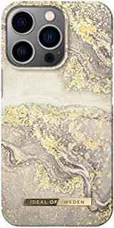 IDeal Of Sweden Fashion Case iPhone 14 plus Sparkle Greige Marble
