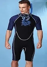 Mens Short Wetsuit for Diving Swimming Snorkeling Rafting Surfing Paddling Kayaking it Protects You in Cold Waters