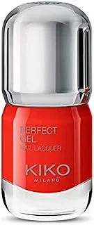 KIKO Milano Perfect Gel Nail Lacquer 11, Poppy Red, 59.3 ml