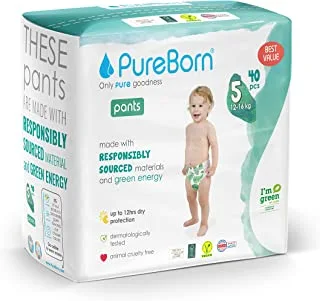 PureBorn Pull ups Double Pack Size 5 - XL 40's