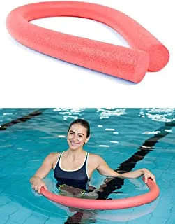 WAVE Swimming Noodle 150 * 6.5CM Portable For Swimming for Water Relaxation With Strong Floating & Supporting Power to Ensure Safety,Excellent Water Resistance for Children Adults Swim Float Aid,Red