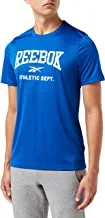 Reebok Men's WOR POLY GRAPHIC SS TEE T-Shirt