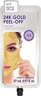 قناع الذهب عيار 24 قيراط لتقشير الوجه
