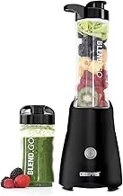 Geepas Personal Blender With Plastic Sport Bottles 570 ml 500 W GSB44075N Black