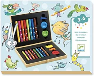 صندوق ألوان للأطفال الصغار