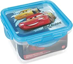 Stor Cars Race Ready Square Hermetic Food Container 730Ml