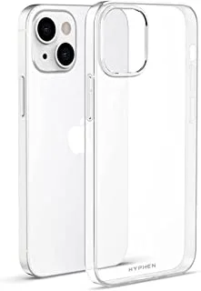 حافظة صلبة Hyphen Aire لهاتف iPhone 14 ، مقاس 6.1 بوصة ، شفاف