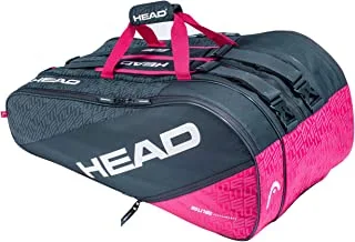 HEAD Elite 12R Monstercombi Kit Bag (Anthracite/Pink)