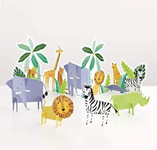 Animal Safari Table Decoration Kit