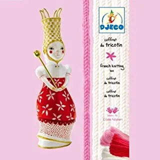 Djeco French Knitting Doll Red Elodie