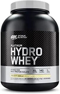 Optimum Nutrition Platinum Hydro Whey Protein Powder 1.59 kg, Velocity Vanilla