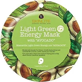 Skinlite Light Green Energy Mask with Avocado 20 g