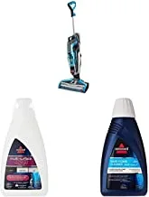 BISSELL ‎0.8 Litre Hand-held Vacuum Cleaner with Wet & Dry Suction | Model No TBVcross + BISSELL Multi Surface Cleaner with Spring Breeze Scent + BISSELL Wash & Shine Hard Floor Solution 1L - 1144K