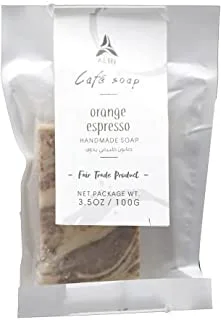 Soap-n-Scent Orange Espresso Cafe Soap-n-Scent صابون كافيه 100 جم