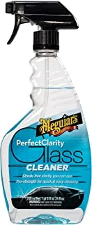 Meguiar's Perfect Clarity Car Glass Cleaner 709 ml, G8224, H10.625 X W4.5 X D2.75 inches