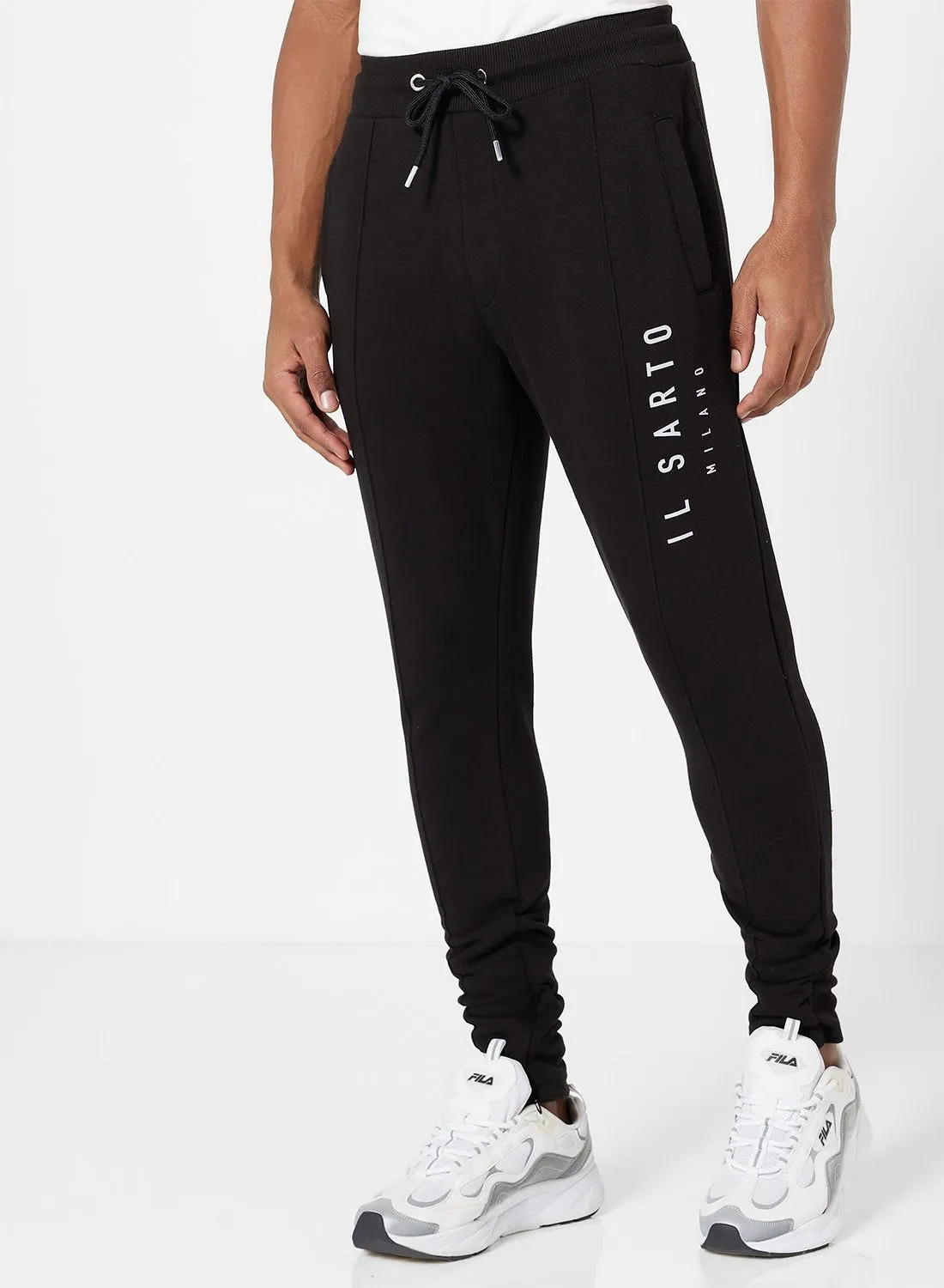 IL SARTO Seam Logo Joggers