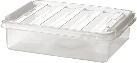 Hema storage box - 1 litre - 21 x 17 x 6 cm - transparant