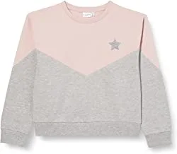 name it Girl's Vibba Long-Sleeve Boxy Sweatshirt