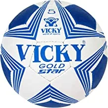 Vicky Gold Star, Size-5 Football,Blue-White