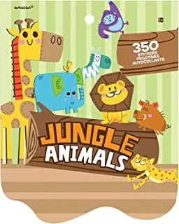 Jungle Animals Sticker Book