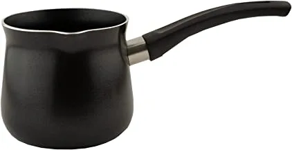 Al Saif VETRO - PLUS Non-Stick Coffee Pot,Colour:Black,Size:7.5Cm