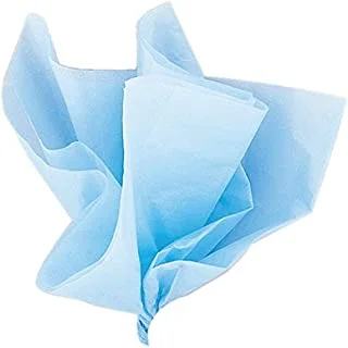 10 Baby Blue Tissue Sheets
