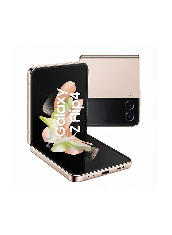 Samsung Galaxy Z Flip 4 5G Single SIM + eSIM Pink Gold 8GB RAM 256GB - Middle East Version