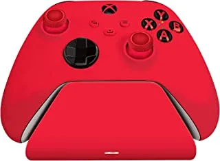 Razer Universal Quick Charging Stand for Xbox Series X|S - Magnetic Secure Charging, Perfectly Matches Xbox Wireless Controllers, USB Powered - Pulse Red (Controller Sold Separately)