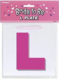 Unique Party 12612 - Bride To Be L Plates