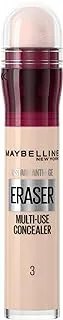 Maybelline Instant Anti Age Eraser Eye Concealer, Dark Circles and Blemish Concealer, Ultra Blendable Formula, 03 Fair