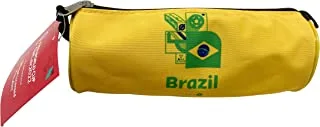 FIFA 2022 Country Barrel Pencil Pouch/Case, Brazil, 131722