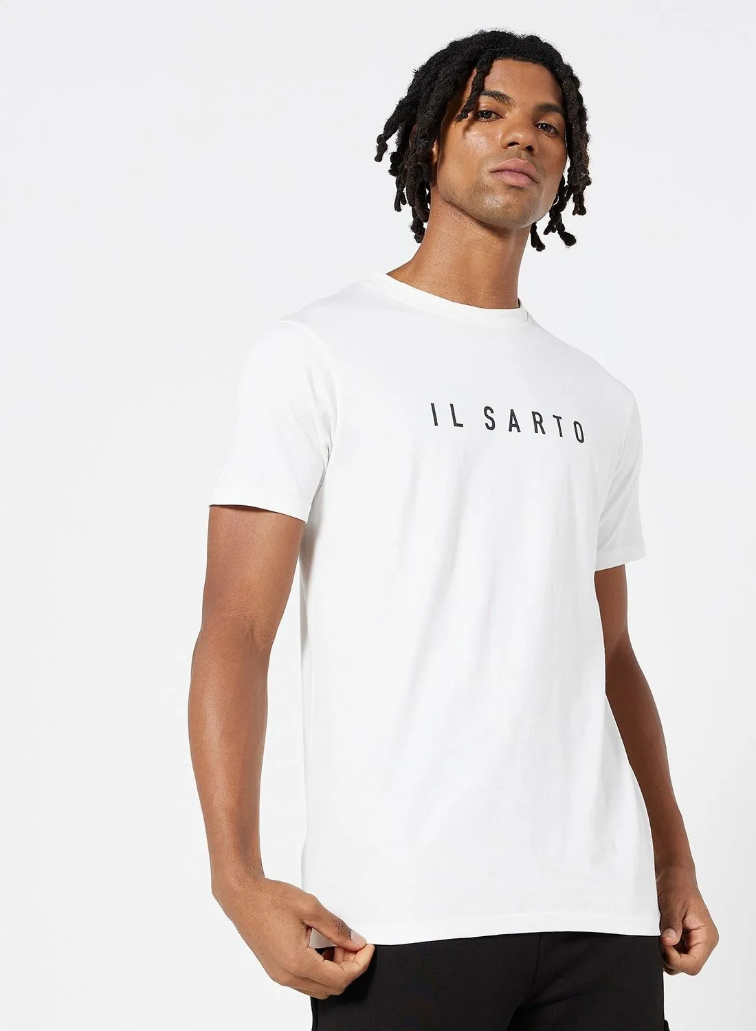 IL SARTO Contrast Logo T-Shirt