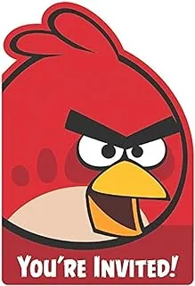 Angry Birds Invitations 8pcs