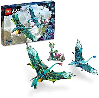 LEGO® Avatar Jake & Neytiri’s First Banshee Flight 75572 Building Toy Set (572 Pieces)