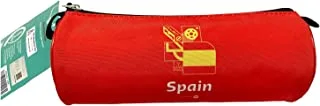 حقيبة / حقيبة قلم رصاص أسطوانية من طراز FIFA 2022 ، إسبانيا