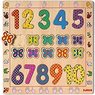 Educational Wooden Puzzles - 1 to 10