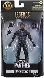 Marvel Legends Series Black Panther Legacy Collection Black Panther 6 inch Action Figure Collectible Toy, 3 Accessories, Multi color