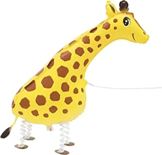 Giraffe Walking Foil Balloon