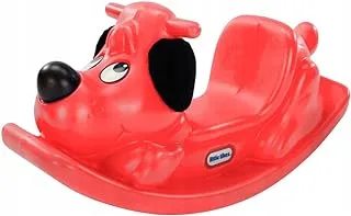 Little Tikes Rockin' Puppy in Red, Classic Indoor Outdoor Toddler Ride-on Toy