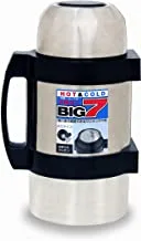 BIG-7 Stainless Steel Fat Type Vacuum Flask, 4 Liter Capacity