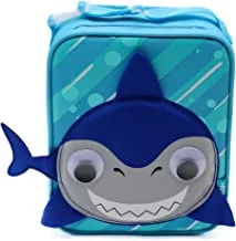 Smash Lunch Bag Insulated Lunch Box for Kids Funny 3D Design Animal Shark Perfect for School/Camping/Hiking/Picnic/Beach/Travel