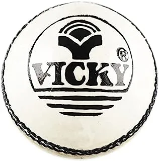 Vicky Soyuz White Leather Ball 4 pcs (Pack of 12)