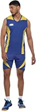 Nivia Flash Volleyball Jersey Set for Men (XS, Royal Blue/Yellow)