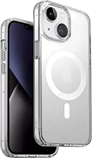 حافظة Uniq Hybrid iPhone 14 Plus Magclick Charging Lifepro Xtreme AF Dovefrost الشفافة
