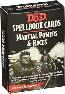 D&D RPG: Spellbook Cards - Martial Powers & Races