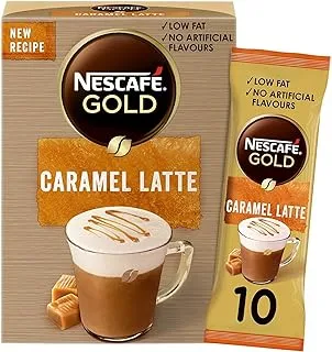 Nescafe Gold Caramel Latte Coffee Mix 17g (10 Sticks)