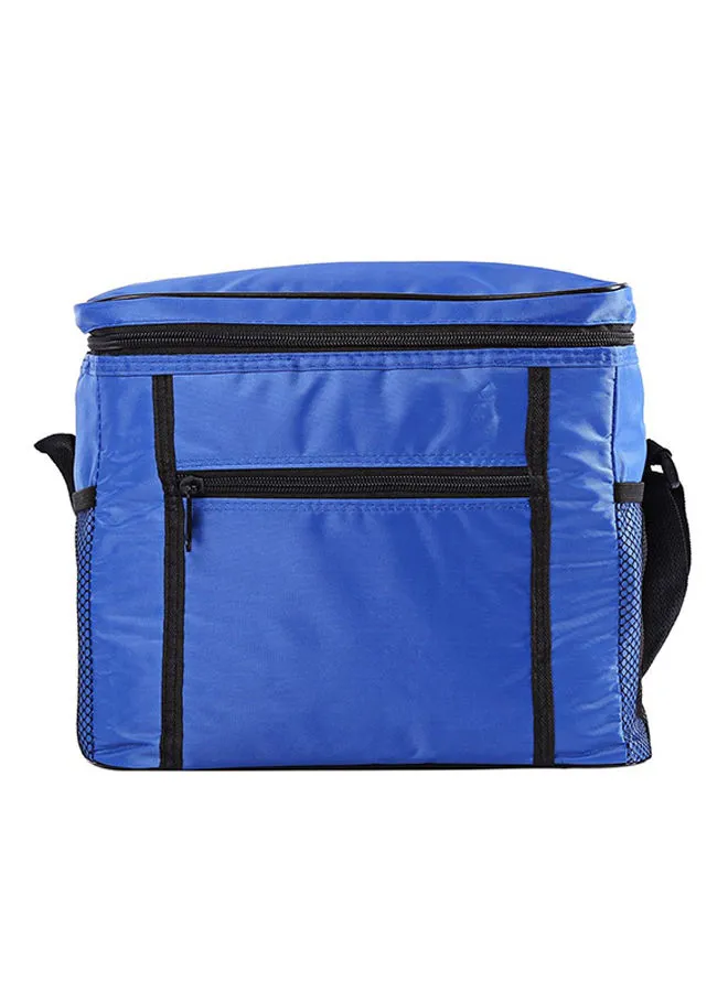 ماركة غير محددة حقيبة غداء معزولة مقاومة للماء لون أزرق 27x17x24cm